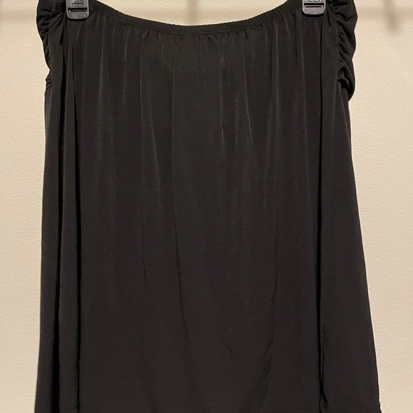 Black Jeweled Bandeau-Tunic Top - Picture 3 of 3